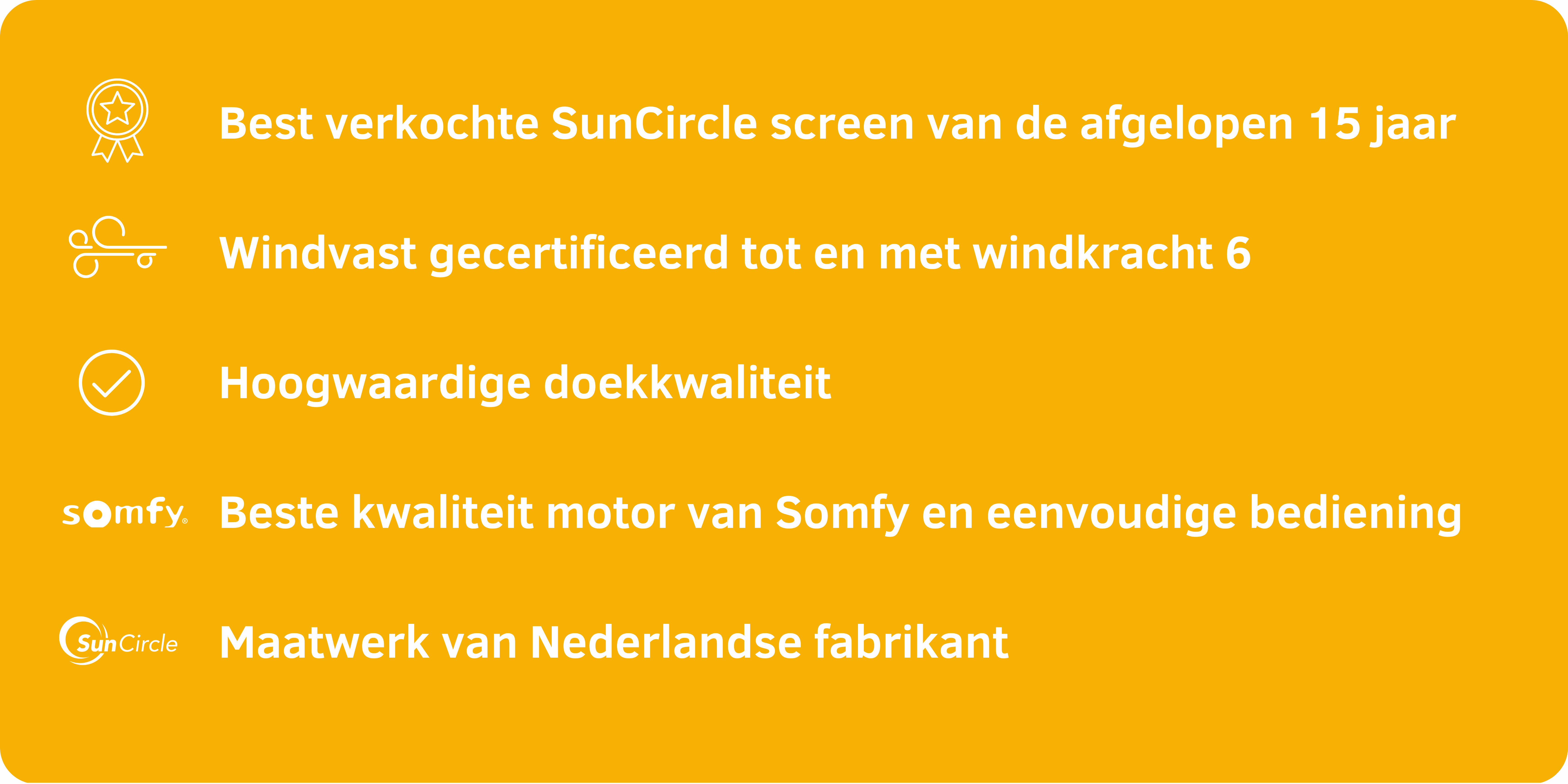 Best verkochte SunCircle screen van de afgelopen 15 jaar (4)